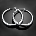 Sterling Silver Hoop Earrings
